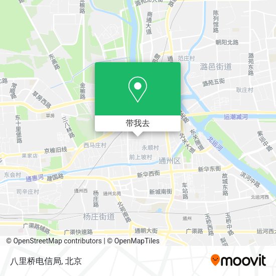 八里桥电信局地图