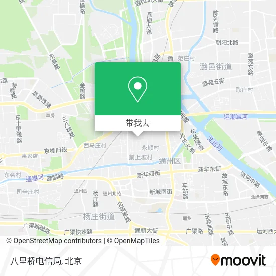 八里桥电信局地图