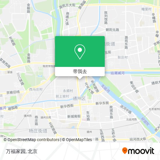 万福家园地图