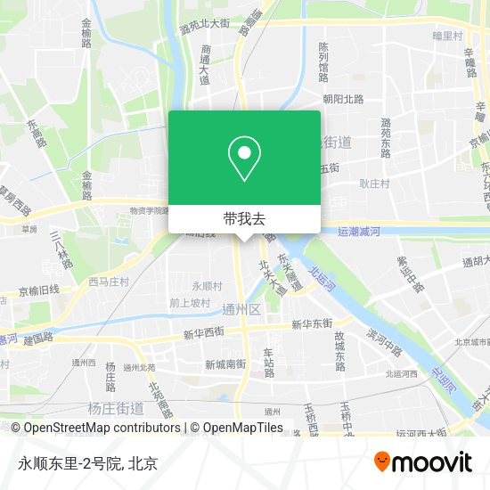 永顺东里-2号院地图