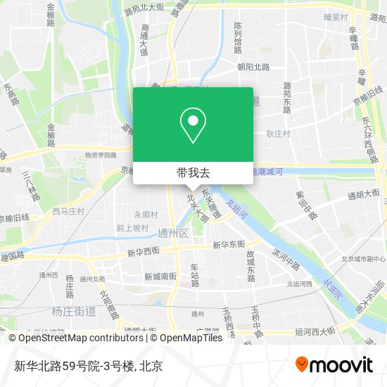 新华北路59号院-3号楼地图