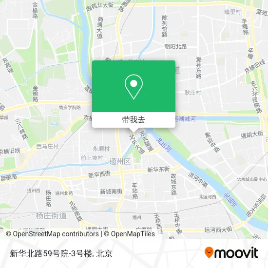 新华北路59号院-3号楼地图