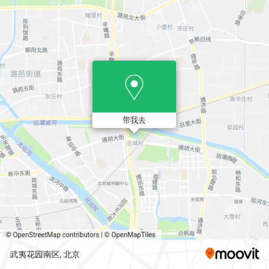 武夷花园南区地图