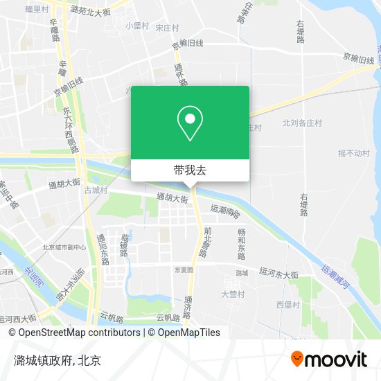 潞城镇政府地图