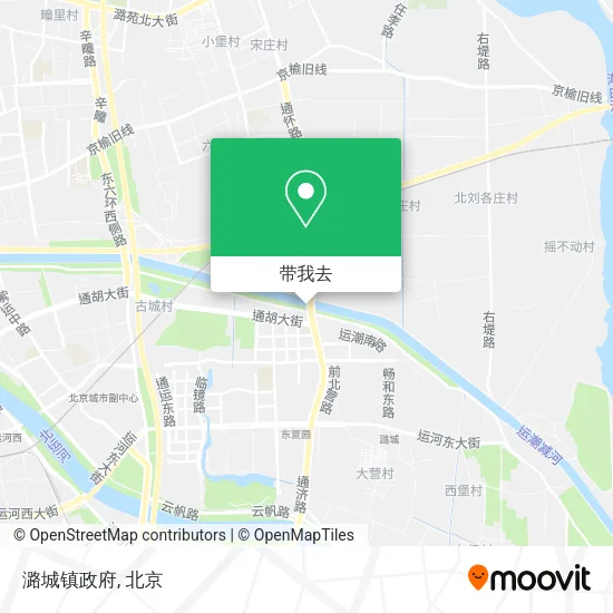 潞城镇政府地图