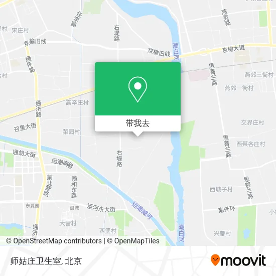 师姑庄卫生室地图