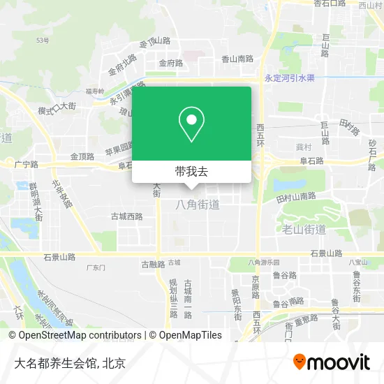 大名都养生会馆地图