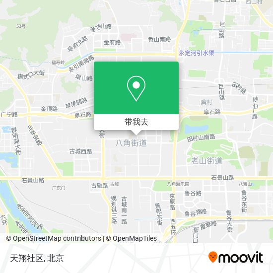 天翔社区地图