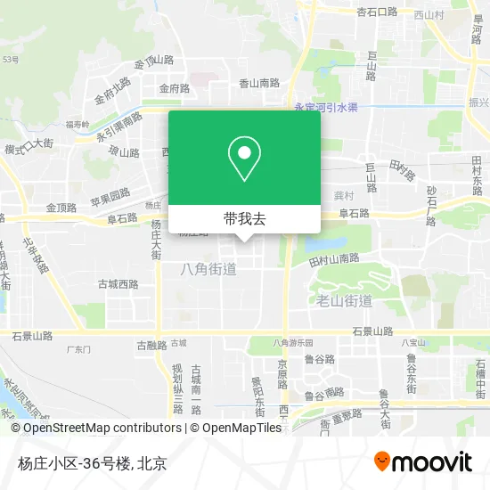 杨庄小区-36号楼地图