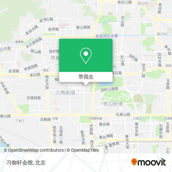 习御轩会馆地图