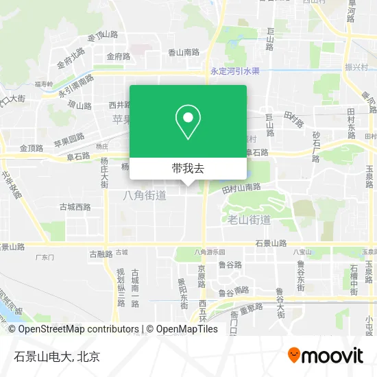 石景山电大地图