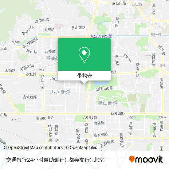 交通银行24小时自助银行(_都会支行)地图