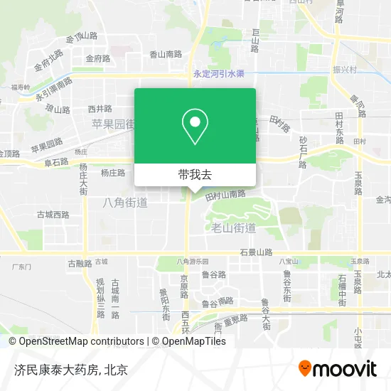 济民康泰大药房地图