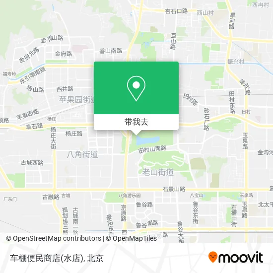 车棚便民商店(水店)地图