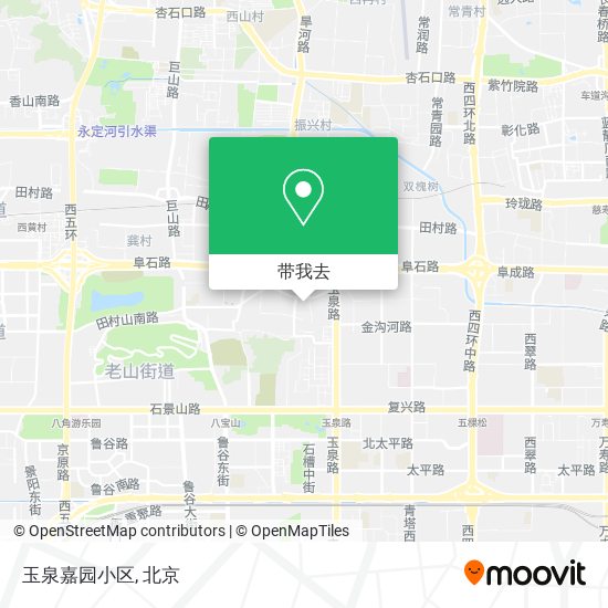 玉泉嘉园小区地图