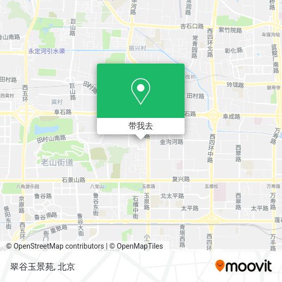 翠谷玉景苑地图