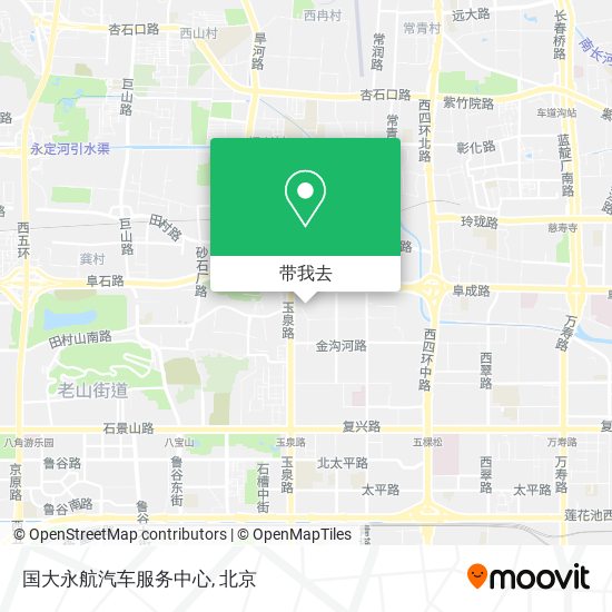 国大永航汽车服务中心地图
