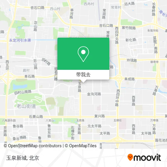 玉泉新城地图