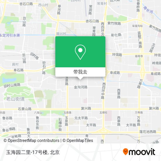 玉海园二里-17号楼地图