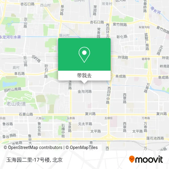 玉海园二里-17号楼地图
