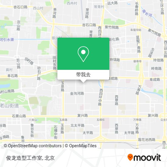 俊龙造型工作室地图