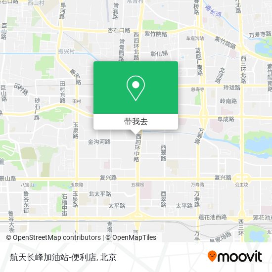 航天长峰加油站-便利店地图