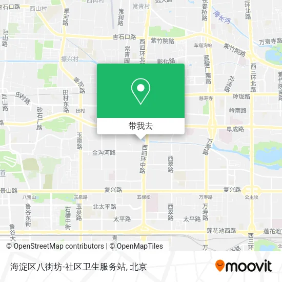 海淀区八街坊-社区卫生服务站地图