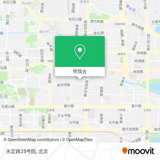 永定路25号院地图