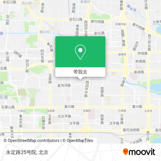 永定路25号院地图