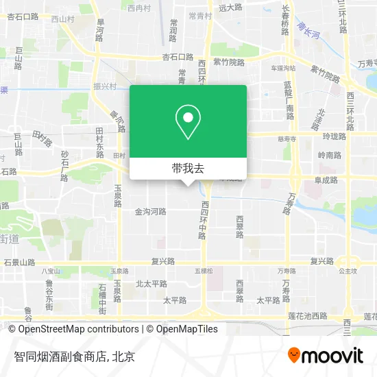 智同烟酒副食商店地图