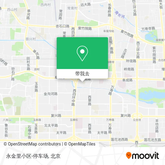 永金里小区-停车场地图