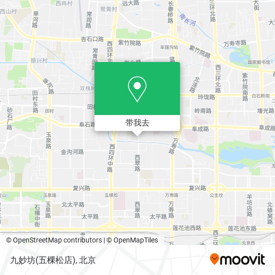 九妙坊(五棵松店)地图
