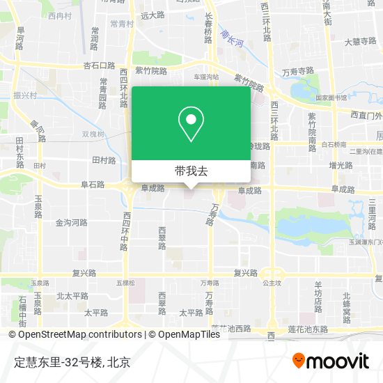 定慧东里-32号楼地图