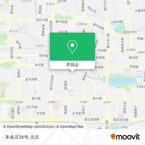 朱各庄26号地图