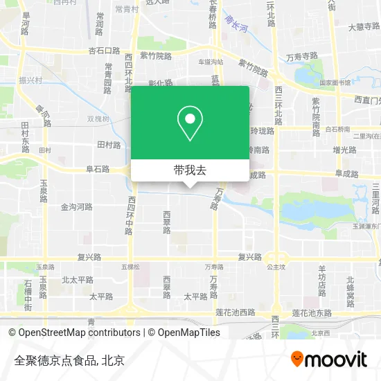 全聚德京点食品地图