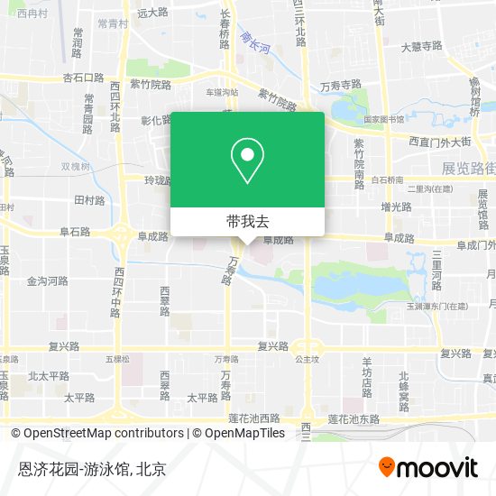 恩济花园-游泳馆地图