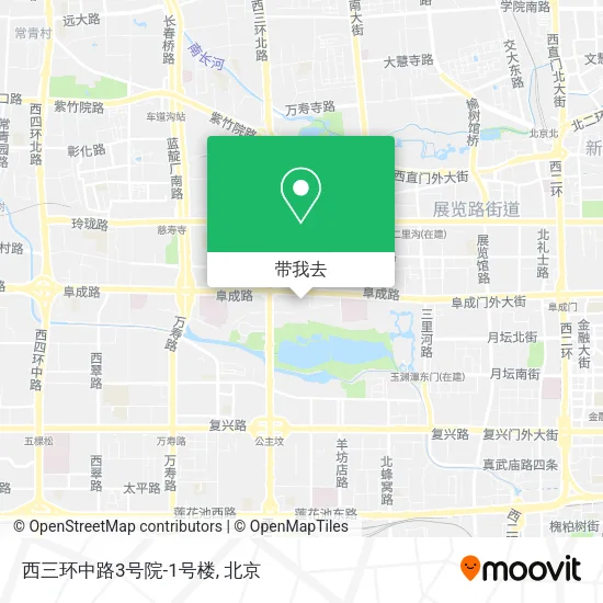 西三环中路3号院-1号楼地图