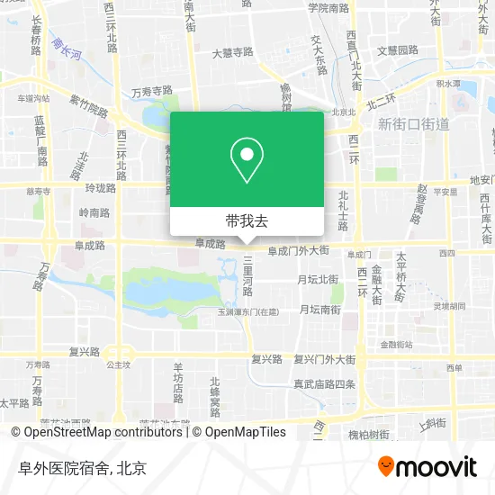 阜外医院宿舍地图