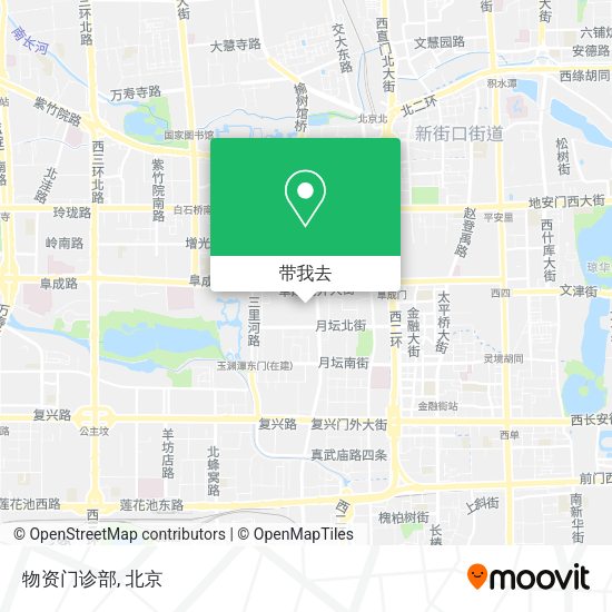 物资门诊部地图