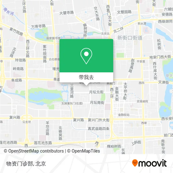 物资门诊部地图