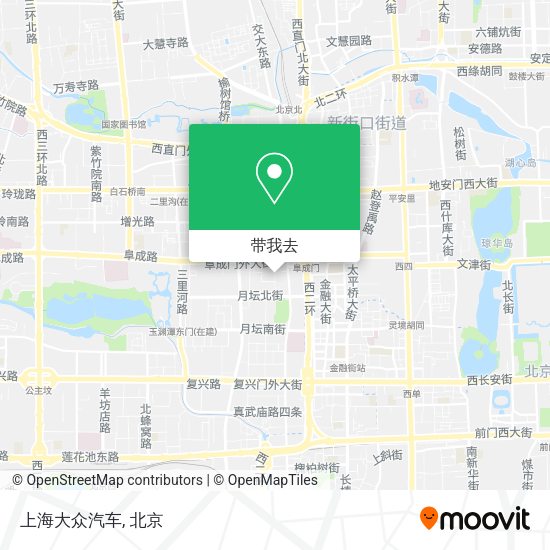 上海大众汽车地图
