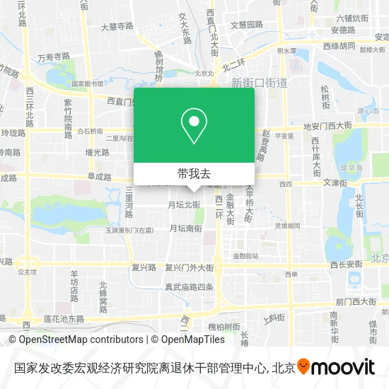 国家发改委宏观经济研究院离退休干部管理中心地图
