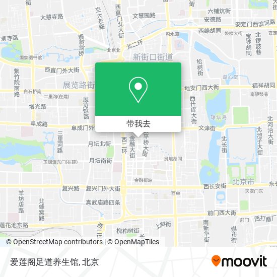 爱莲阁足道养生馆地图