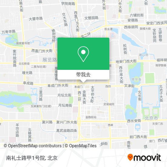 南礼士路甲1号院地图