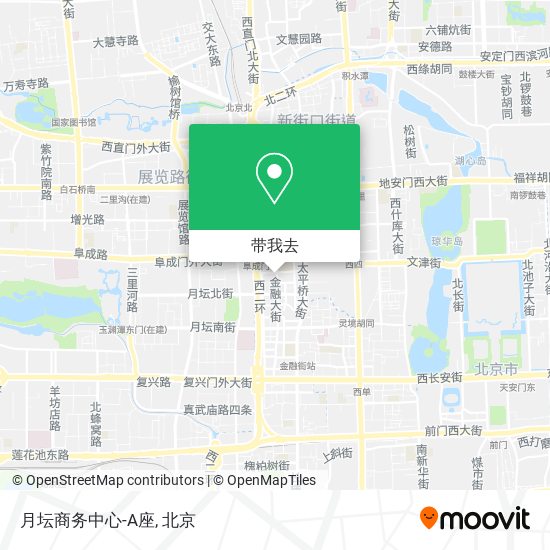 月坛商务中心-A座地图