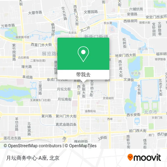 月坛商务中心-A座地图