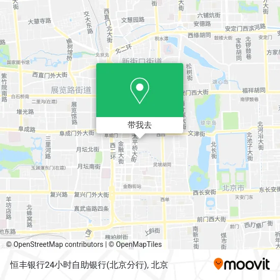 恒丰银行24小时自助银行(北京分行)地图