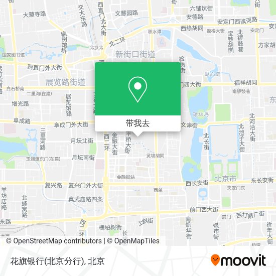 花旗银行(北京分行)地图