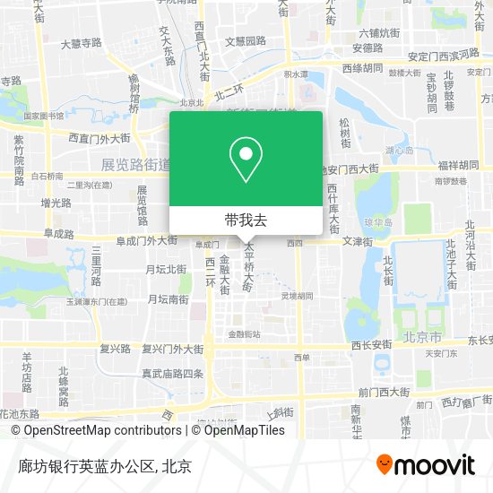 廊坊银行英蓝办公区地图