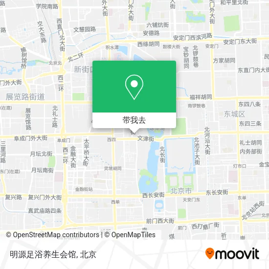 明源足浴养生会馆地图